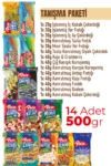 14lü Karışık Kuruyemiş Tanışma Paketi 500 gr – Mini Tadım Seti